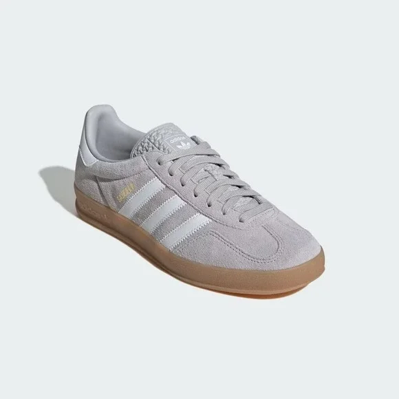 11.5M - [NEW] Men's adidas Gazelle Indoor Shoes 'Grey' JQ0176
